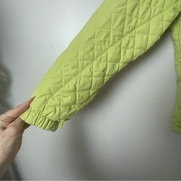Columbia Interchange Quilted Jacket - XS Green/Yellow - Picture 2 of 10